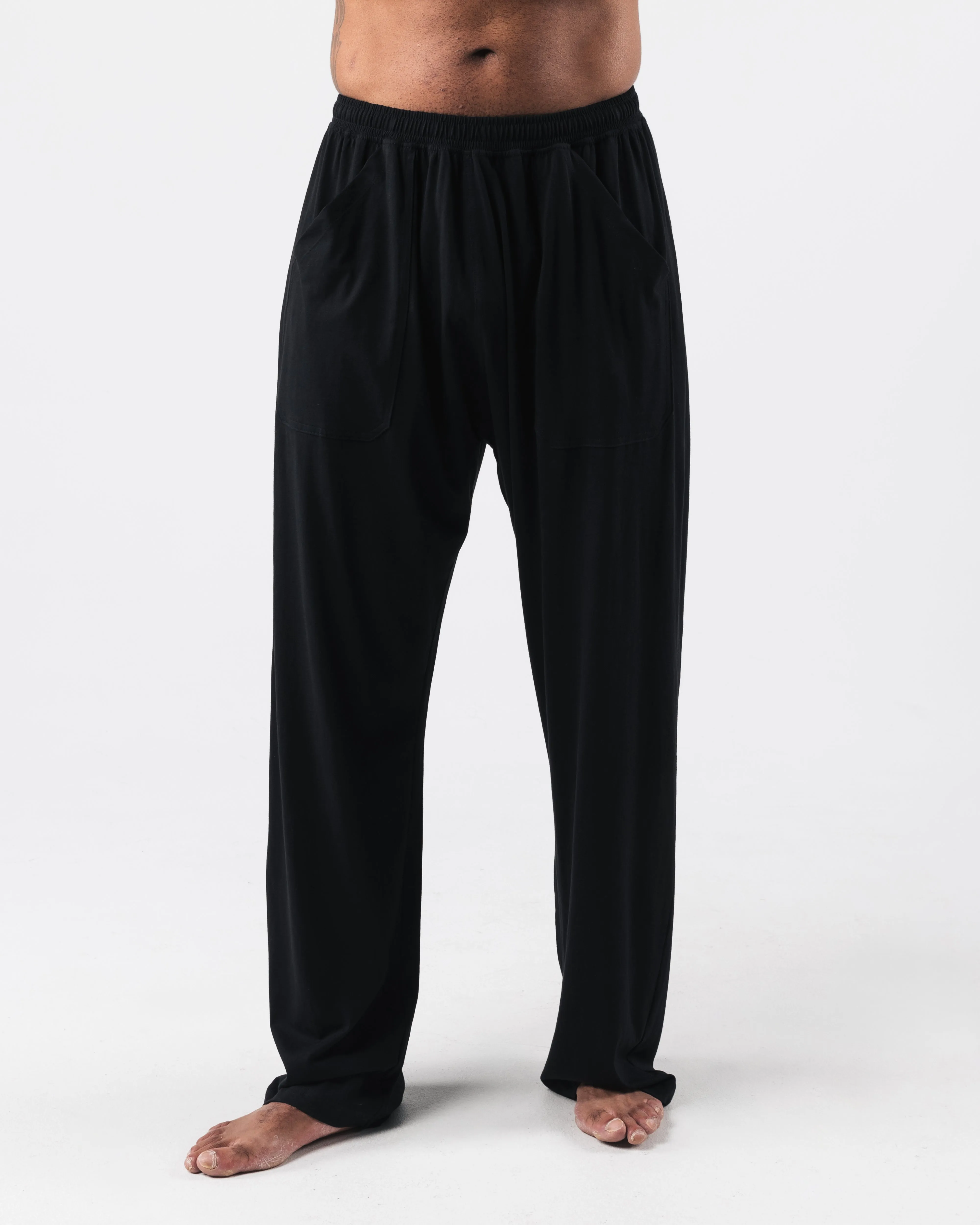 Zero Classic Straight Leg Pant - Black Alphalete Athletics