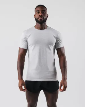 Zero Classic Tee 2pk - Heather Grey Alphalete Athletics
