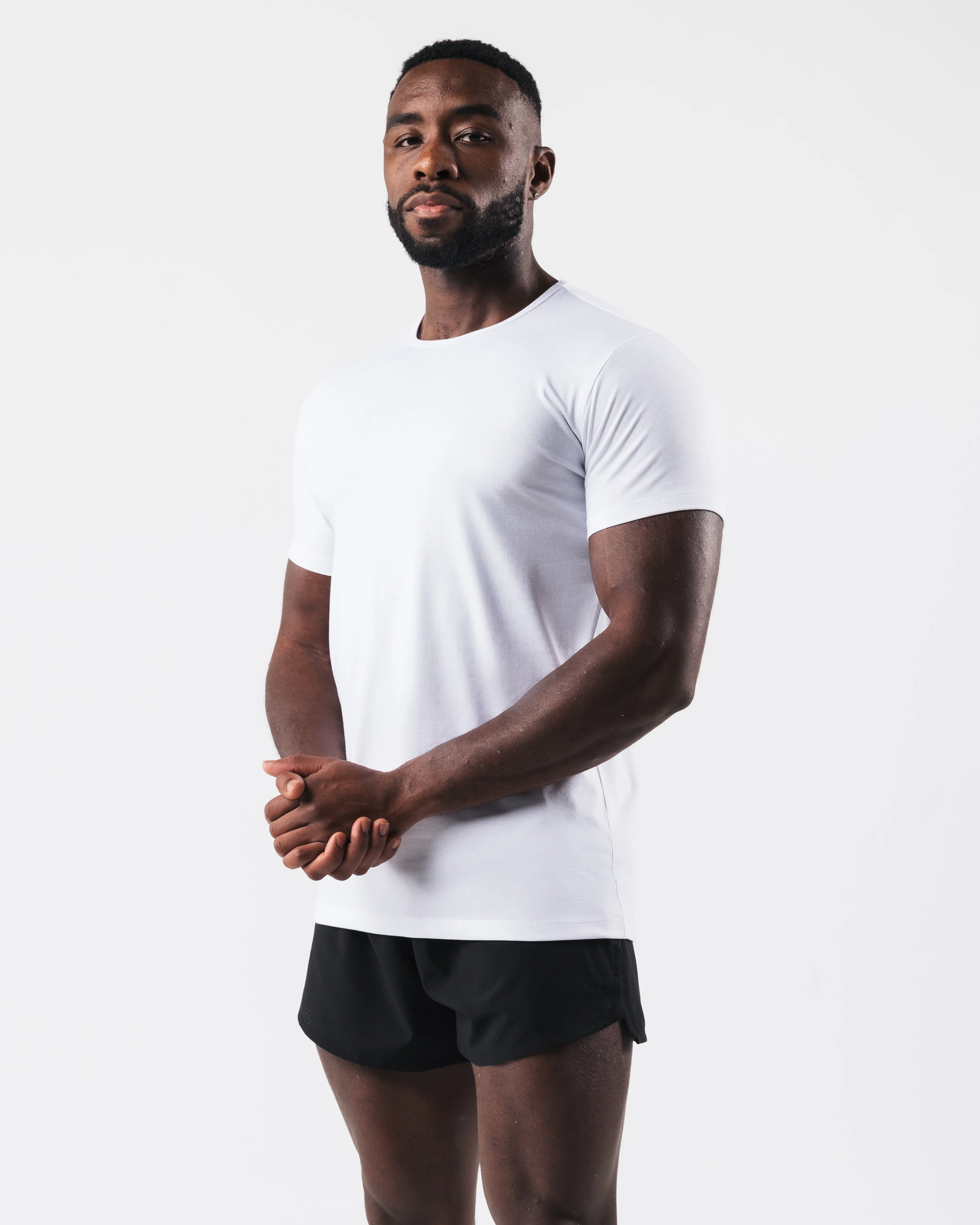 Zero Classic Tee 2pk - White Alphalete Athletics