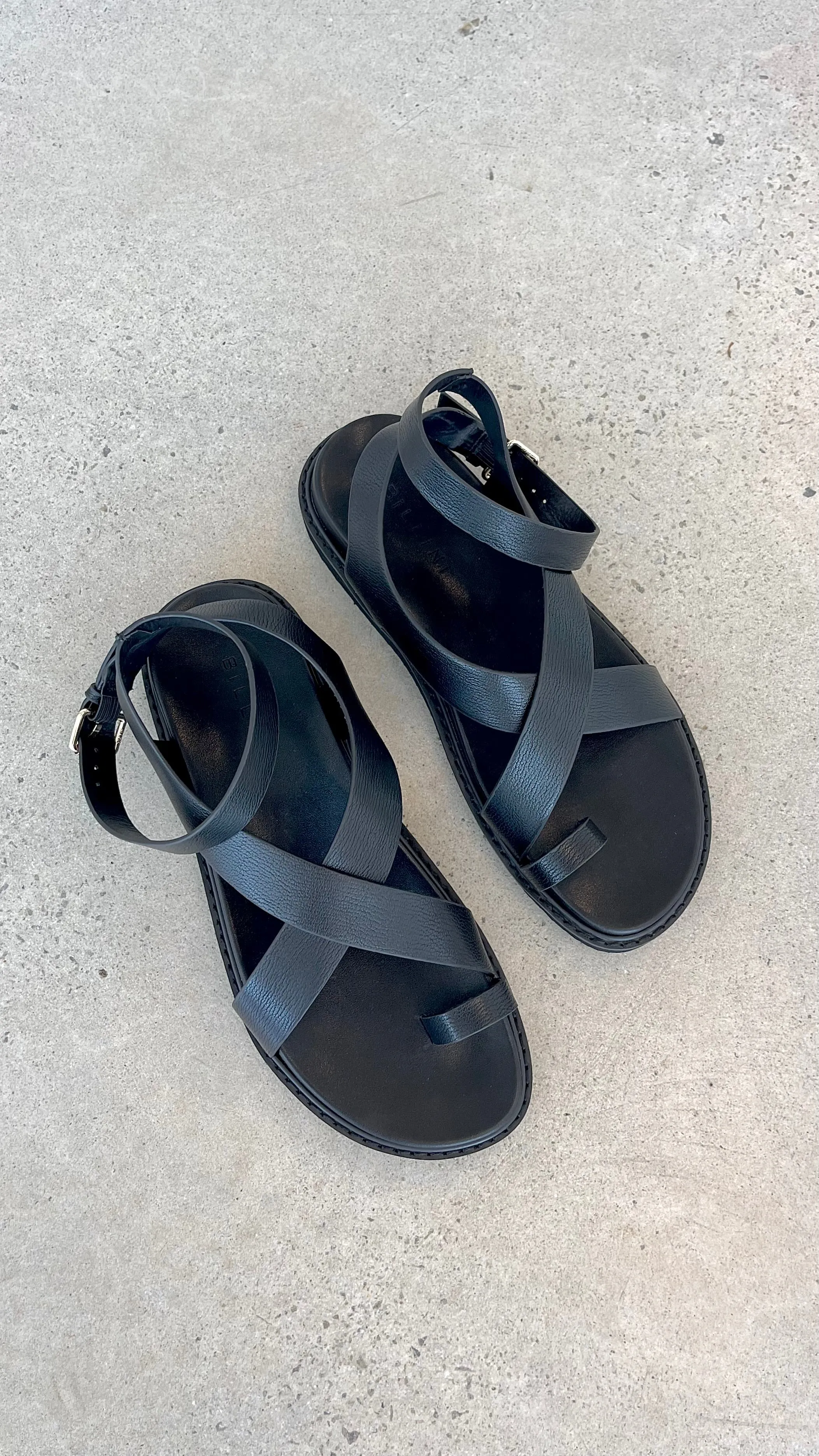 Zini Sandal - Black Billy J