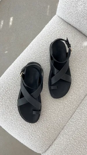 Zini Sandal - Black Billy J