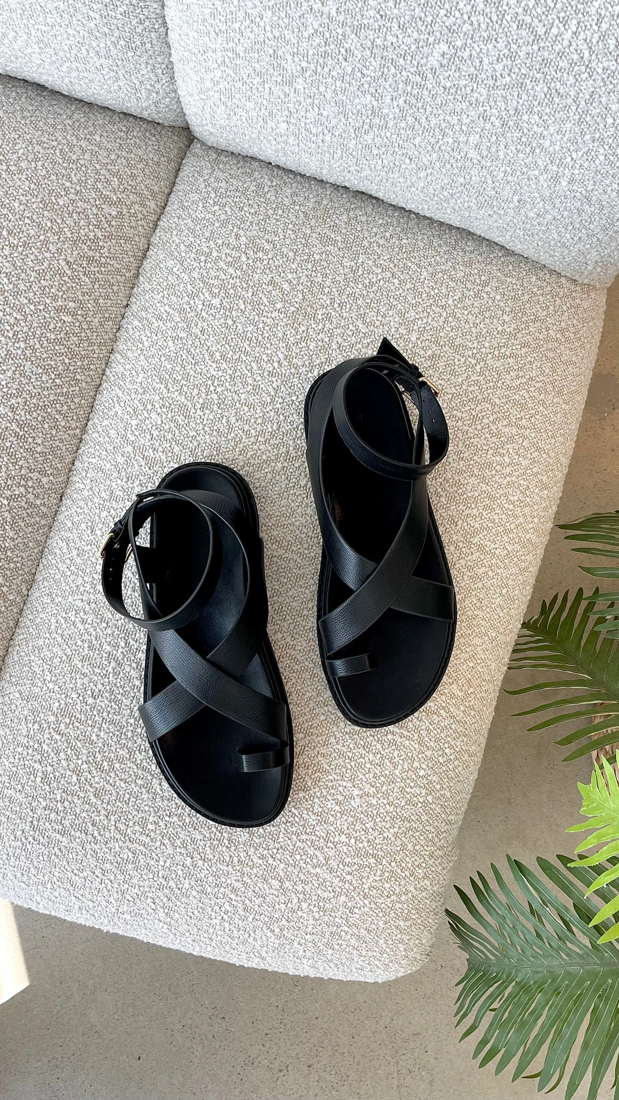 Zini Sandal - Black Billy J