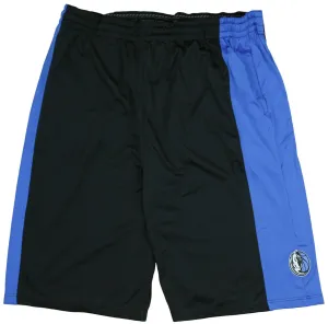 Zipway NBA Big Men's Dallas Mavericks Malone Basketball Shorts, Black